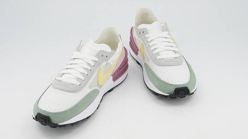 waffle one trainers white lemon drop regal pink