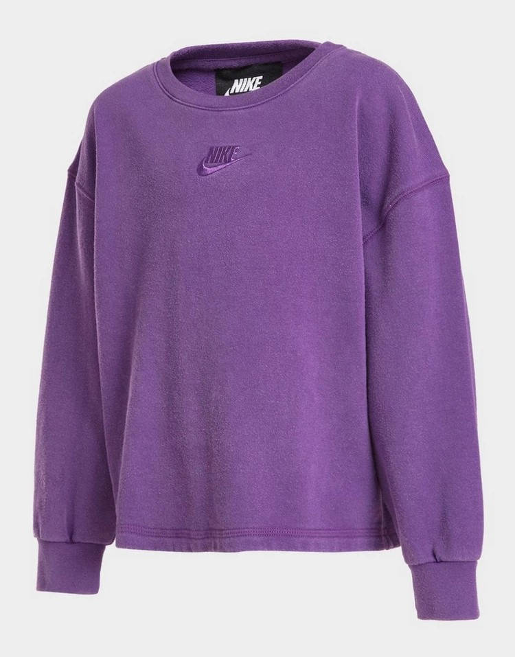 Nike Washed Crew Children Sweatshirt