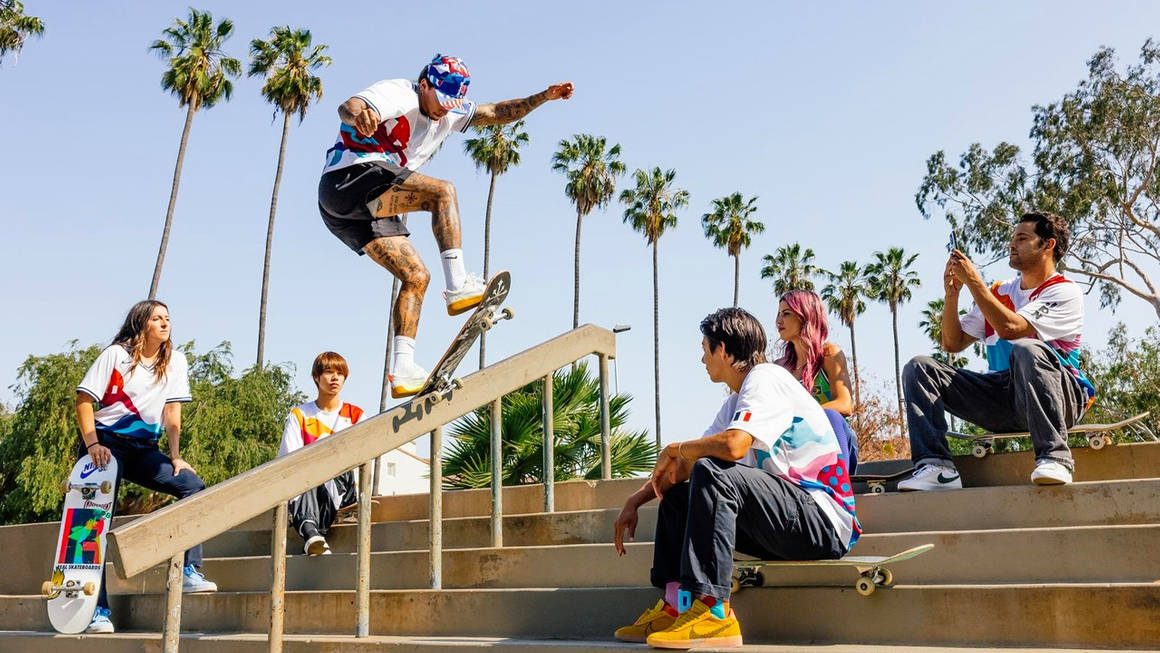Nike SB Parra-designed Olympic Skateboard Team | The