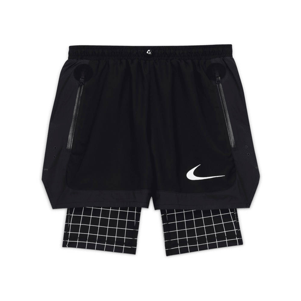 Off-White x Nike 2-in-1 Shorts Black