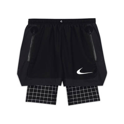 Off-White x Nike 2-in-1 Shorts Black