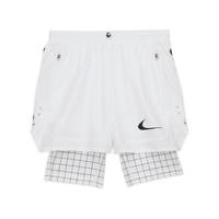 Off-White x Nike 2-in-1 Shorts White