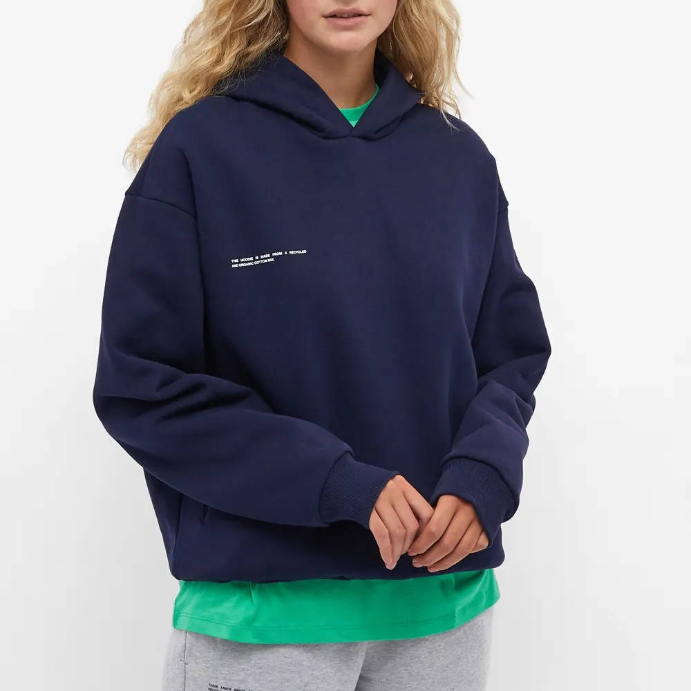 Pangaia Organic Cotton Hoody Navy
