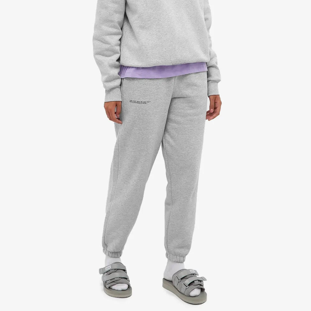 Pangaia Organic Cotton Track Pant Grey Marl