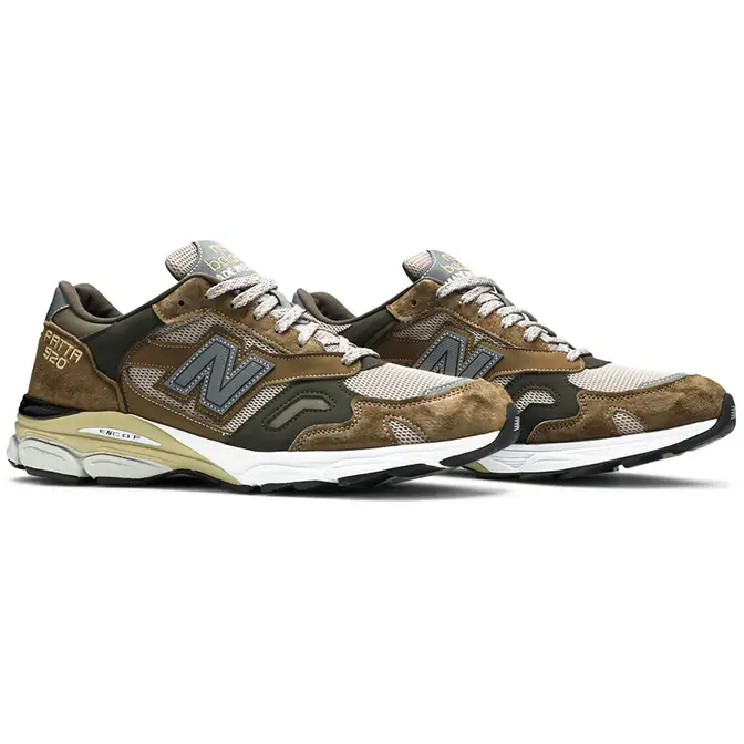 Patta x product eng 15842 Mens shoes sneakers New Balance Brown front