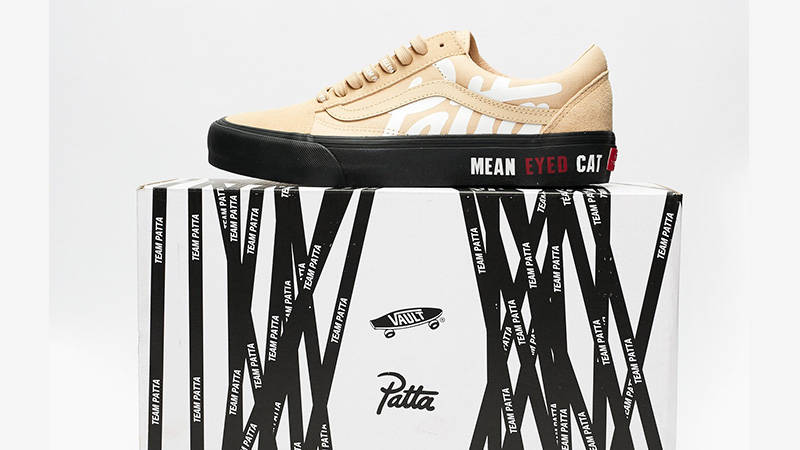 Patta x Vans Old Skool VLT LX Brown Vn0a4bvf5x51 branding