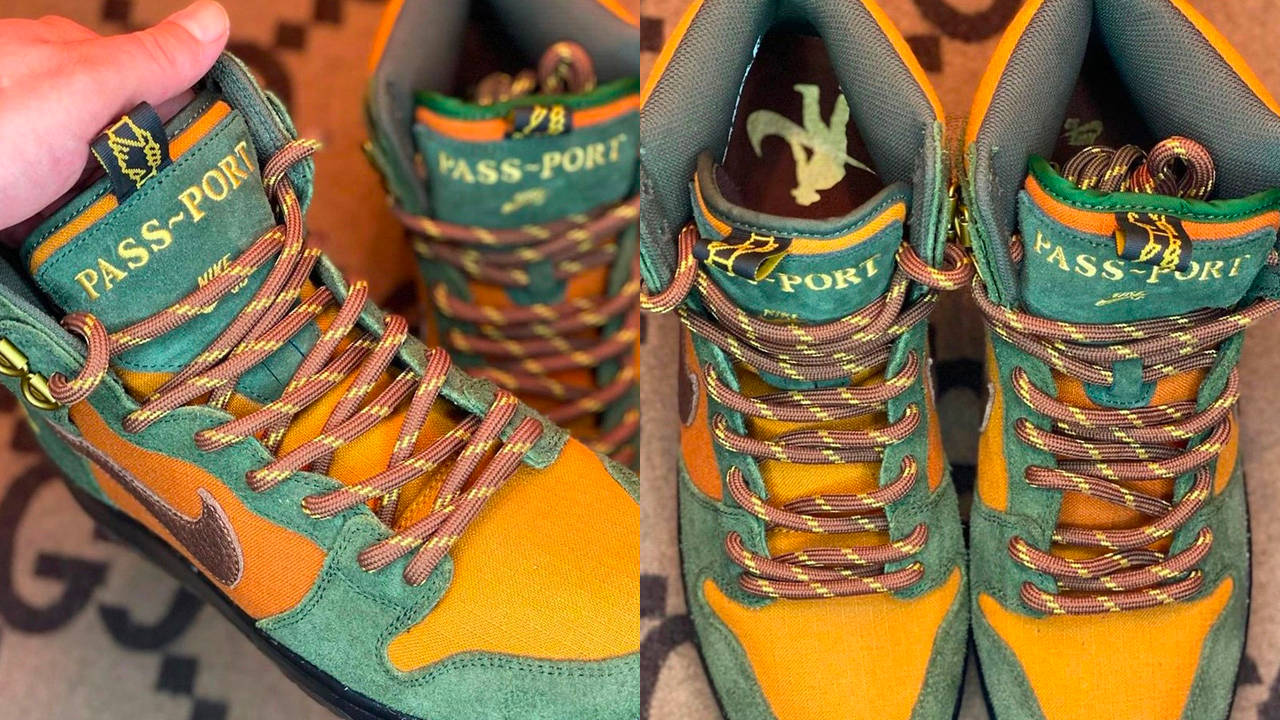 Pass~Port x Nike SB Dunk High "Workboot"