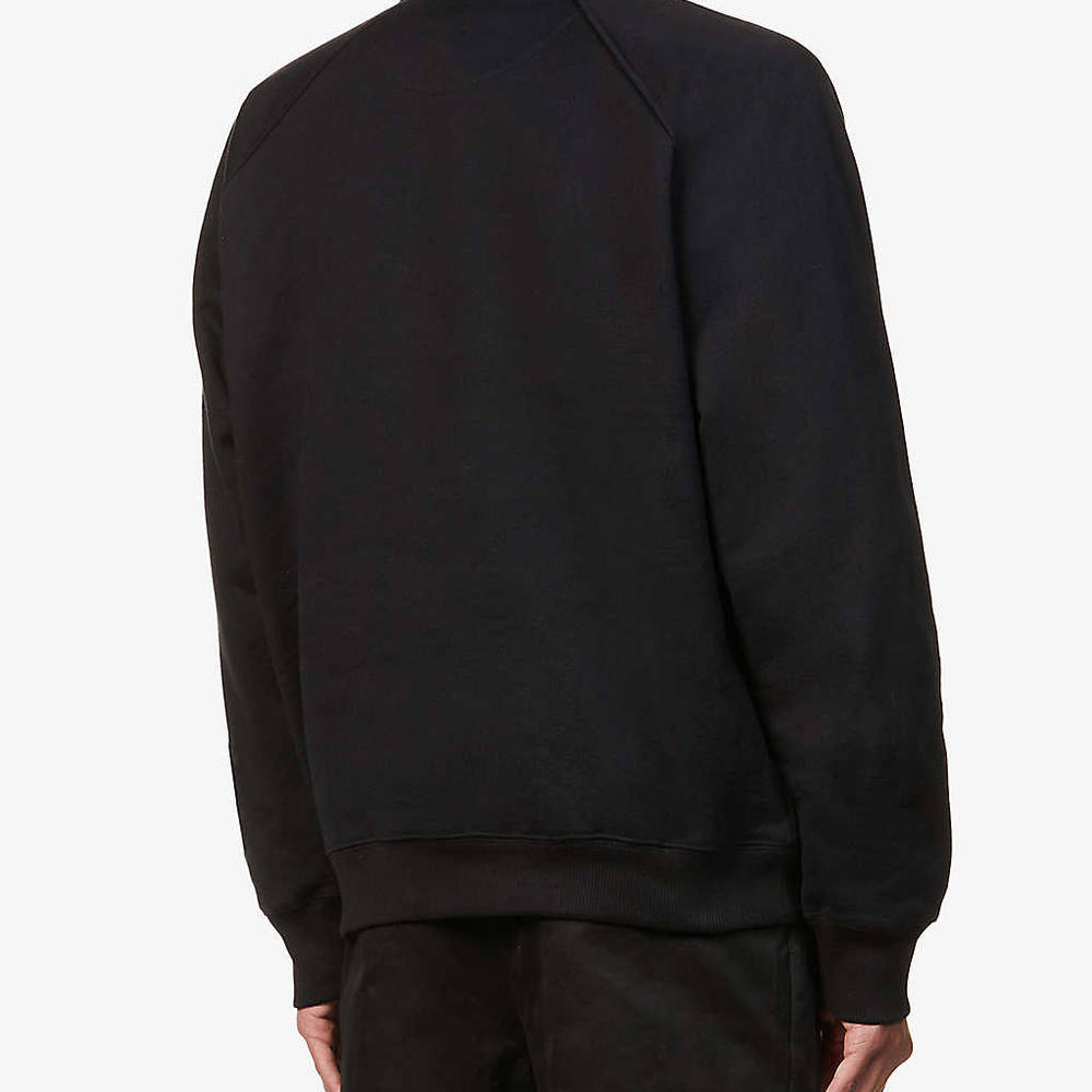 Prada Brand-Print Oversized Cotton-Jersey Sweatshirt