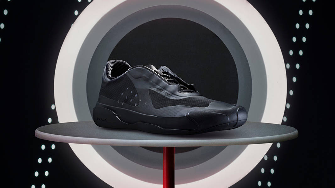 Prada luna rossa sneaker best sale