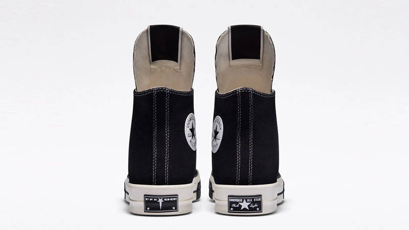 Rick Owens DRKSHDW x Converse TURBODRK Chuck 70 Hi Back