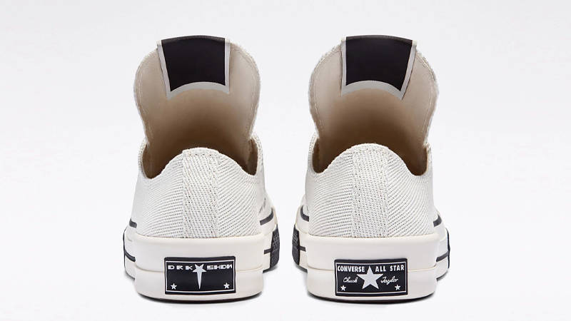 Rick Owens DRKSHDW x Converse TURBODRK Chuck 70 Low Back
