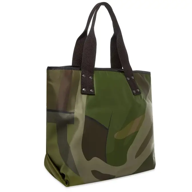 sacai x KAWS Large Tote Bag Camouflage | Where To Buy | The Sole