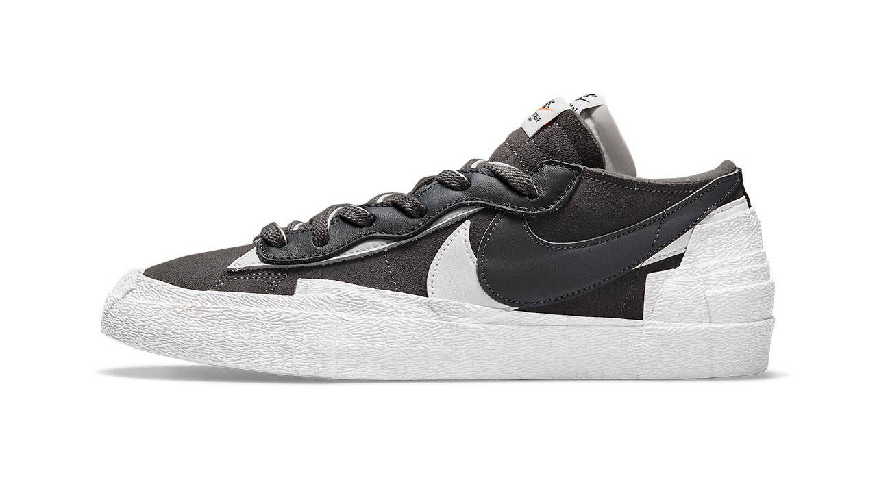 sacai x Nike Blazer Low Iron Grey E