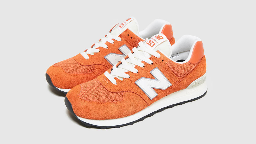 size? × New Balance 574 College Pack Orange | Where To Buy ...