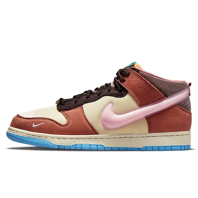 Social Status x Nike Dunk Mid Canvas Burnt Brown Where To Buy The