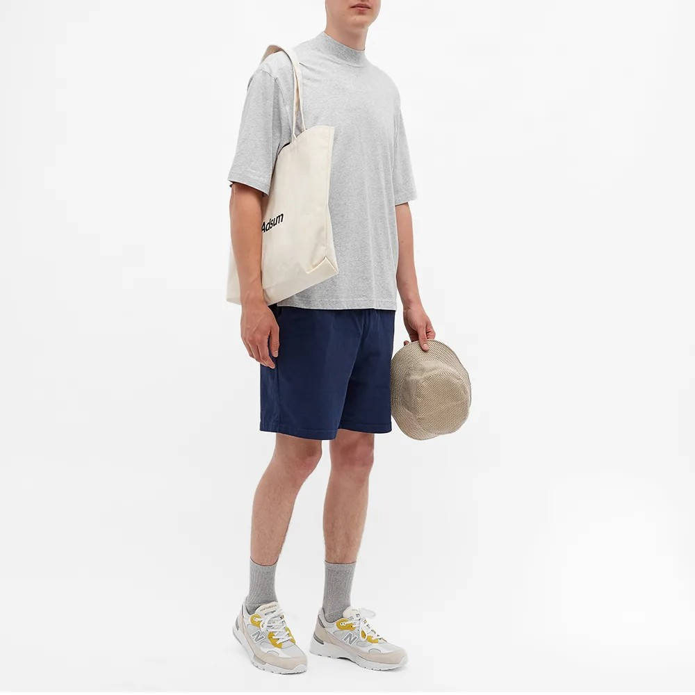 Sporty & Rich Volleyball Sweat Shorts Navy The Sole Supplier