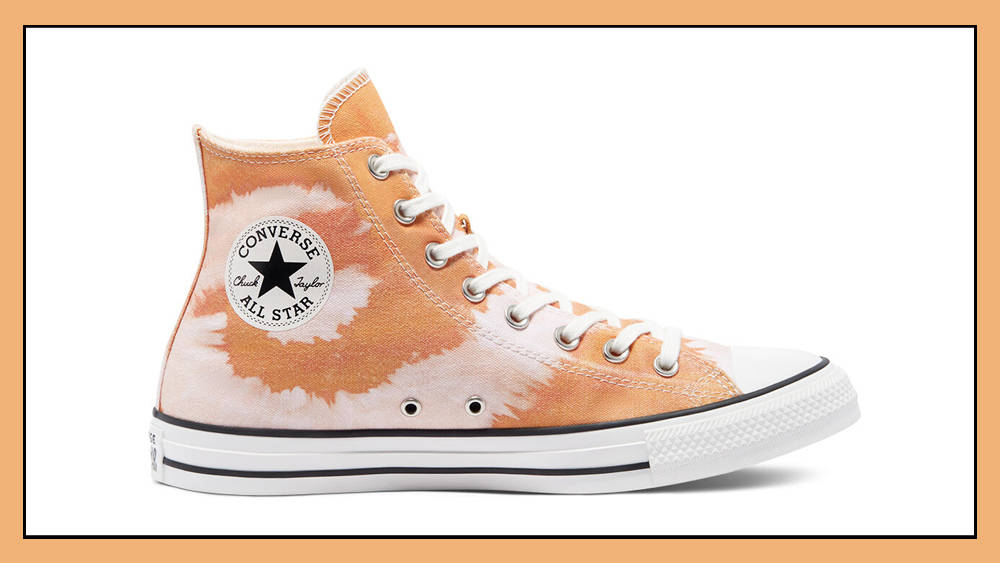 Summer Wave Chuck Taylor All Star High Top Amber Ochre