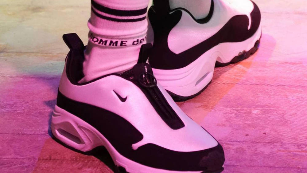 Image via fashionsnapcom COMME des GARÇONS x Nike Air Sunder Max