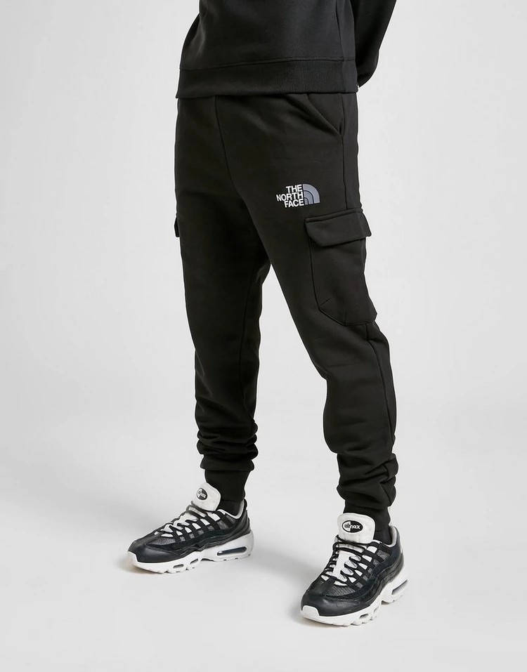 North face tracksuit store bottoms black