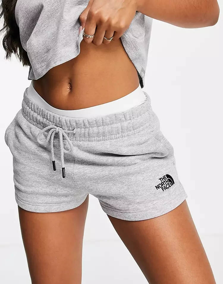 North face shorts outlet grey