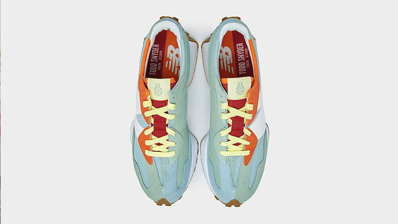 Todd Snyder x New Balance MS327 Farmers Market Pineapple middle