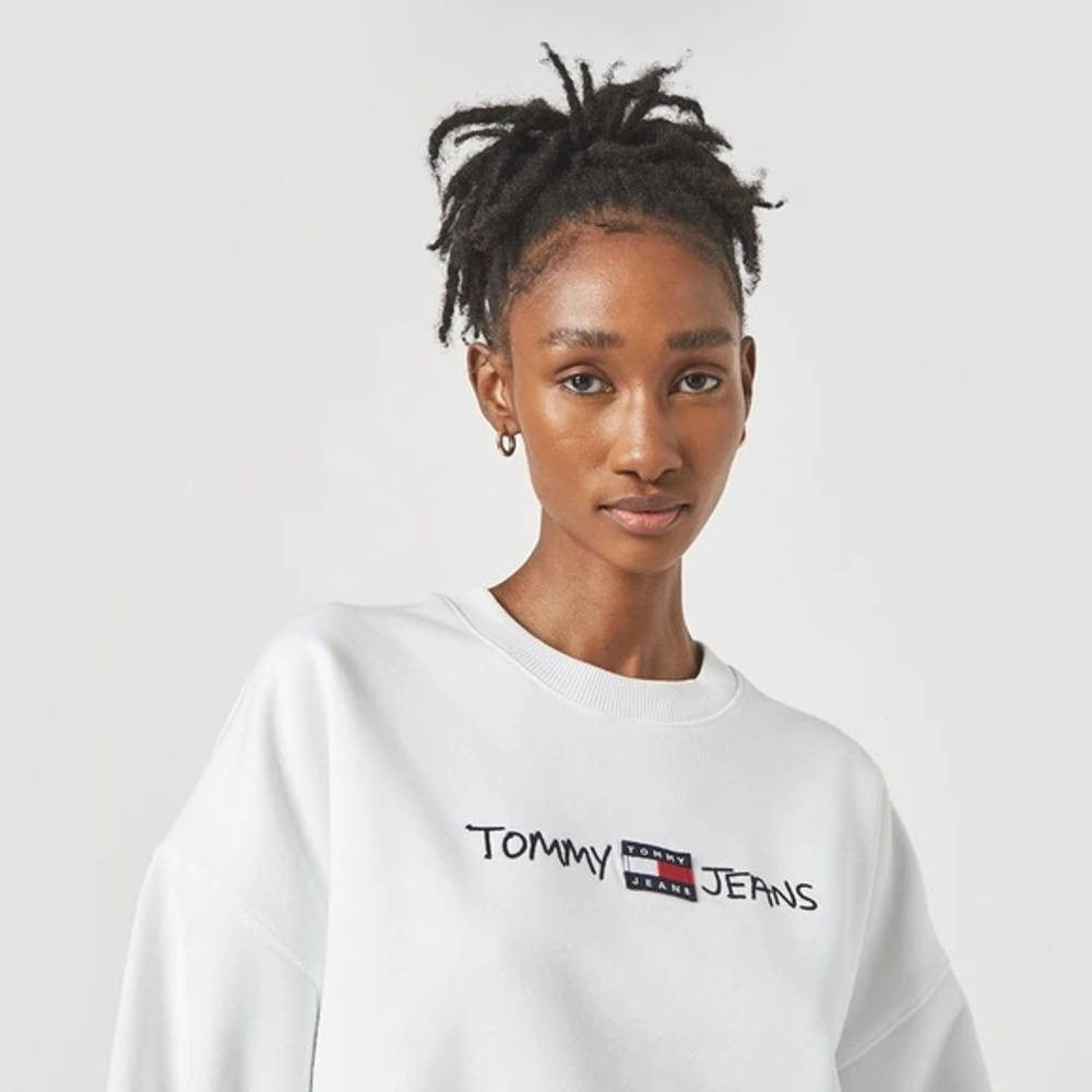 Tommy Jeans Tommy Written Start Crewneck Sweatshirt