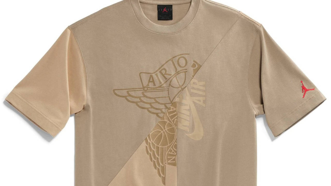 Travis-Scott-Cactus-Jack-x-Jordan-T-Shirt-Khaki-Desert
