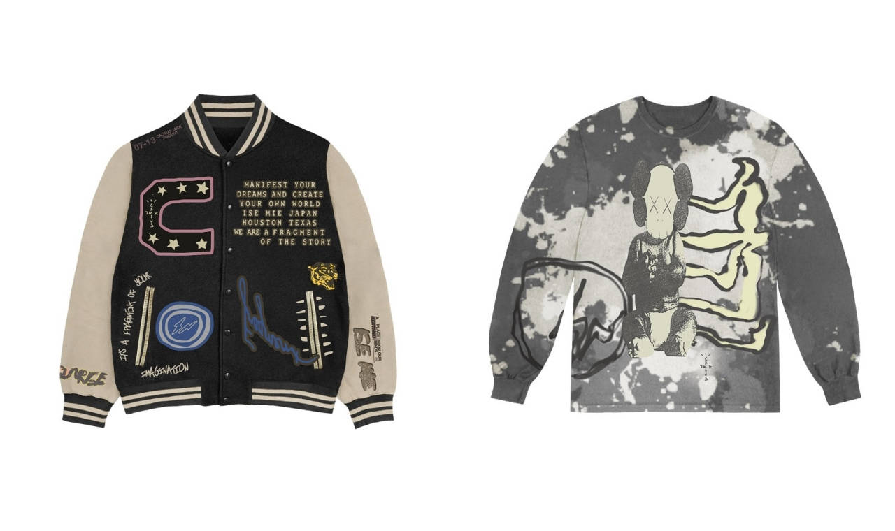 Travis Scott Drops Full Merch Capsule With fragment Featuring a