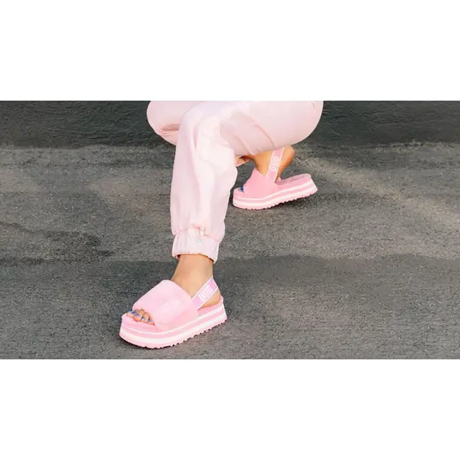 Ugg disco slides pink hot sale