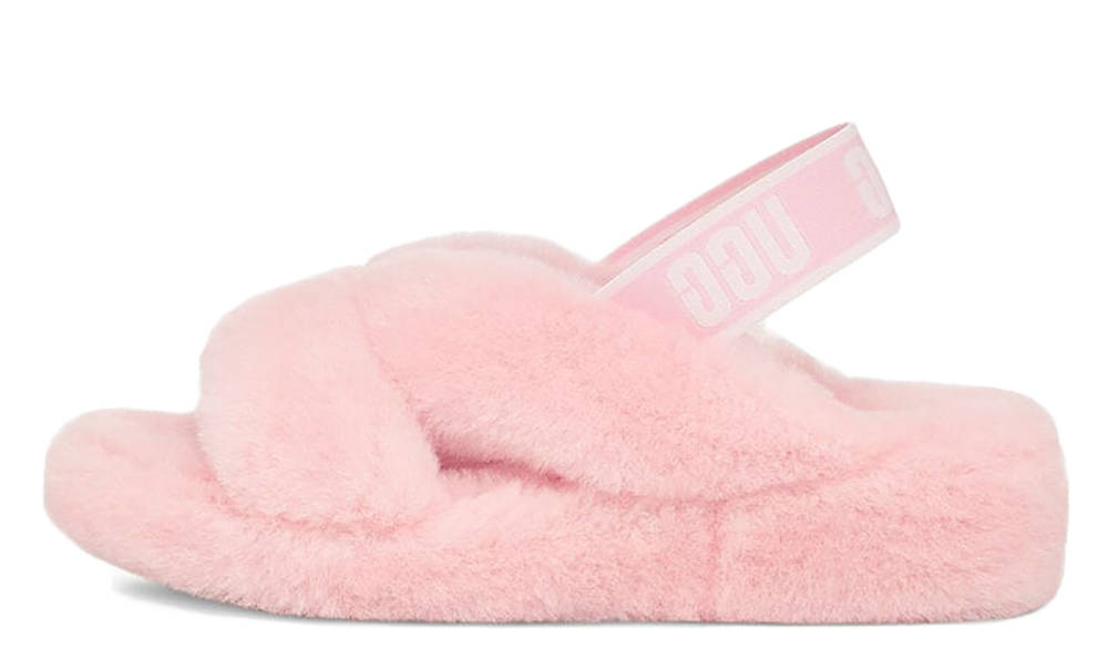 UGG Fab Yeah Slide Rose Mallow