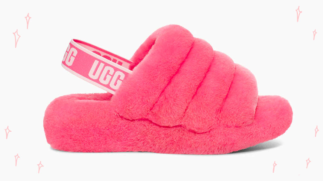 UGG Fluff Yeah Slide Pink Rose