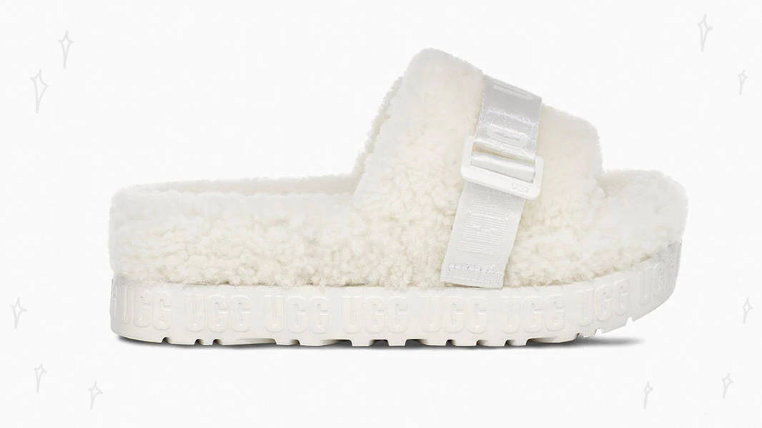 UGG Fluffita Slide White
