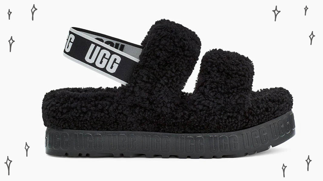 UGG Oh Fluffita Slide Black