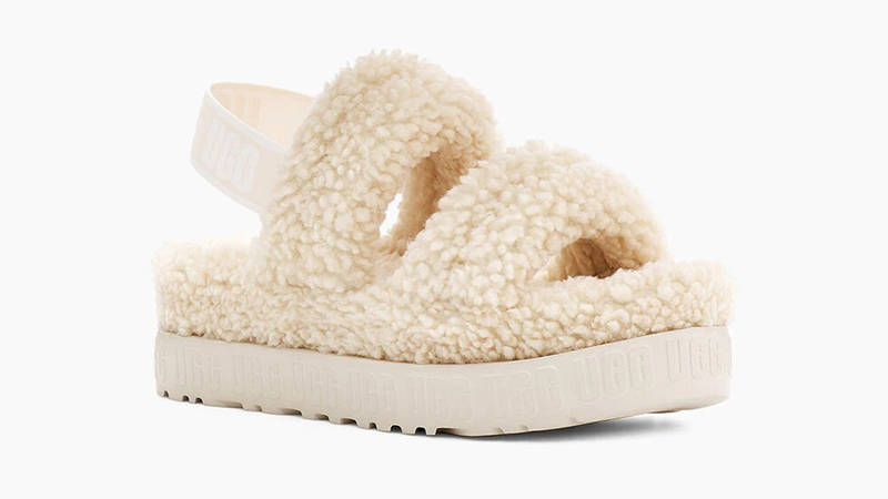 UGG Oh Fluffita Slide Natural | Where To Buy | 1120876-NAT | The