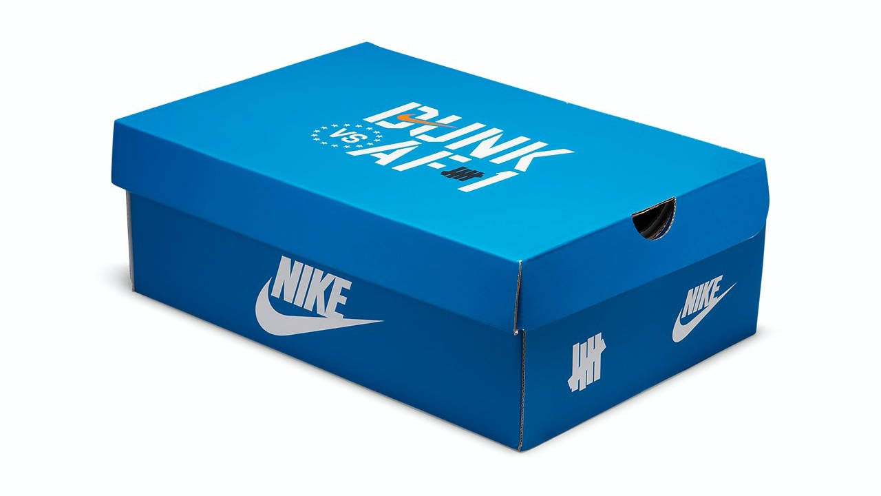 undefeated nike dunk low blue 6
