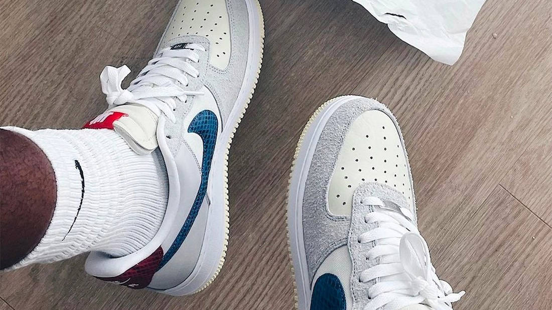 UNDEFEATED x Nike Air Force 1 Dunk vs AF-1