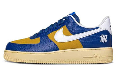 UNDEFEATED x Nike Air Force 1 Low Blue Croc