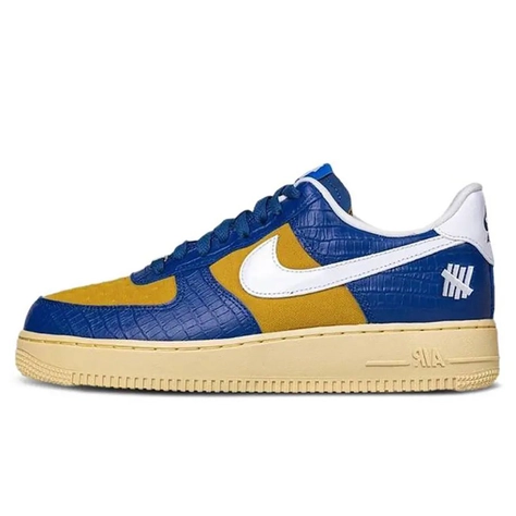 UNDEFEATED x Nike comes Air Force 1 Low Blue Croc DM8462-400