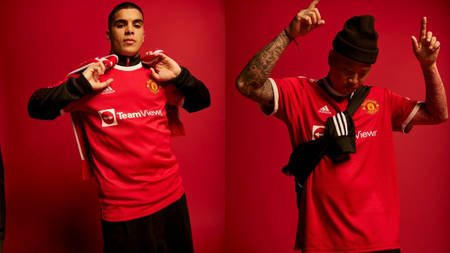 adidas Take a Trip to the Manchester United Archives for This 2021/22 Home Kit