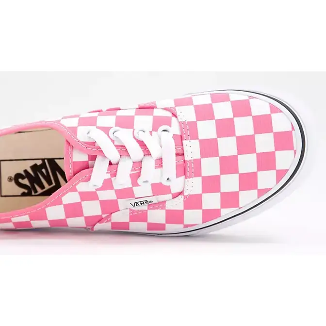 Authentic vans hot sale pink