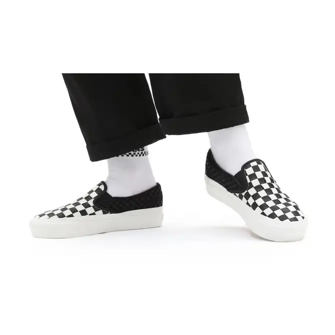 Vans slip on sales woven