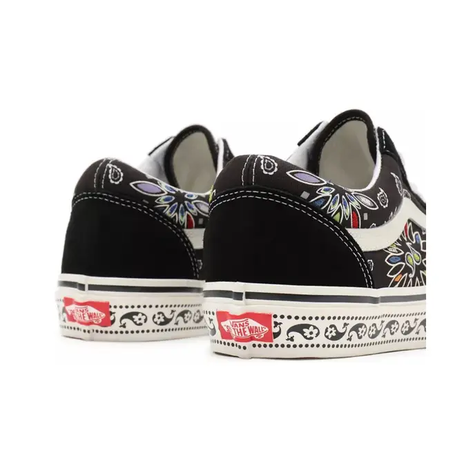 送料関税込み★VANS★UA Old Skool 36 DX ペイズリー ストリート VANS OLD SKOOL LITE V36 LITE LOGO.P BLACK/LOGO Skateboarding
