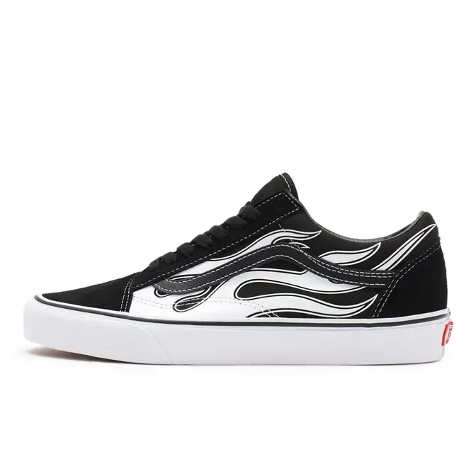 Vans flame low on sale top