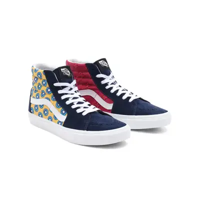 Vans sk8 hi sales blue yellow