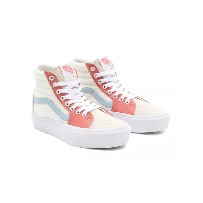 Vans Sk8-Hi Twill Platform 2.0 Pastel Block | Where To Buy