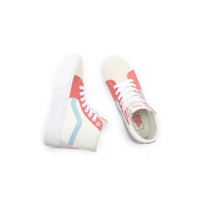 Vans Sk8-Hi Twill Platform 2.0 Pastel Block | Where To Buy