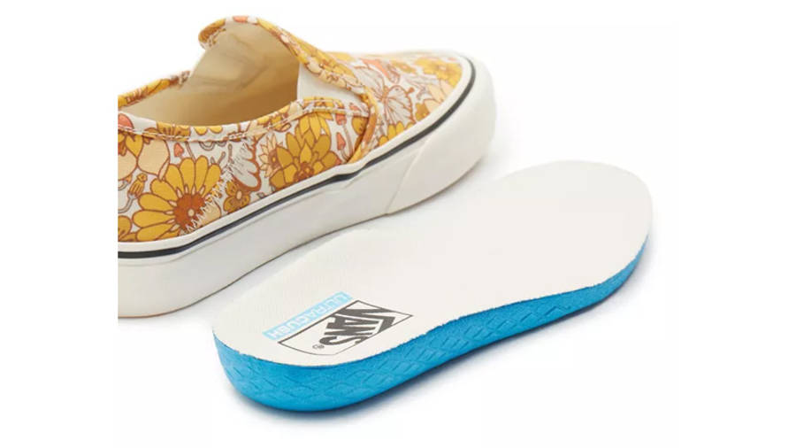 vans slip on trippy floral