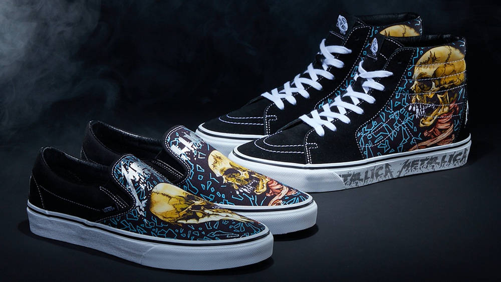 Image via Vans vans x metallica 1