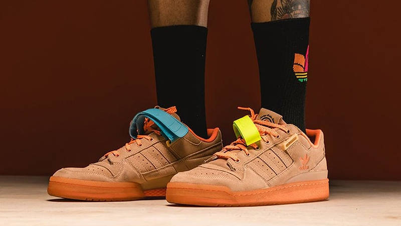 Vic Lloyd x adidas Forum Low Chicago Works Harder Side