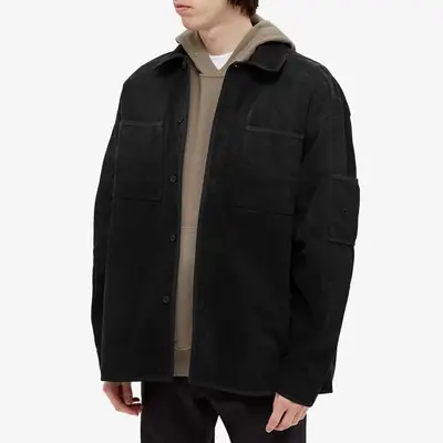 A-COLD-WALL Sprayed Overshirt Black Front